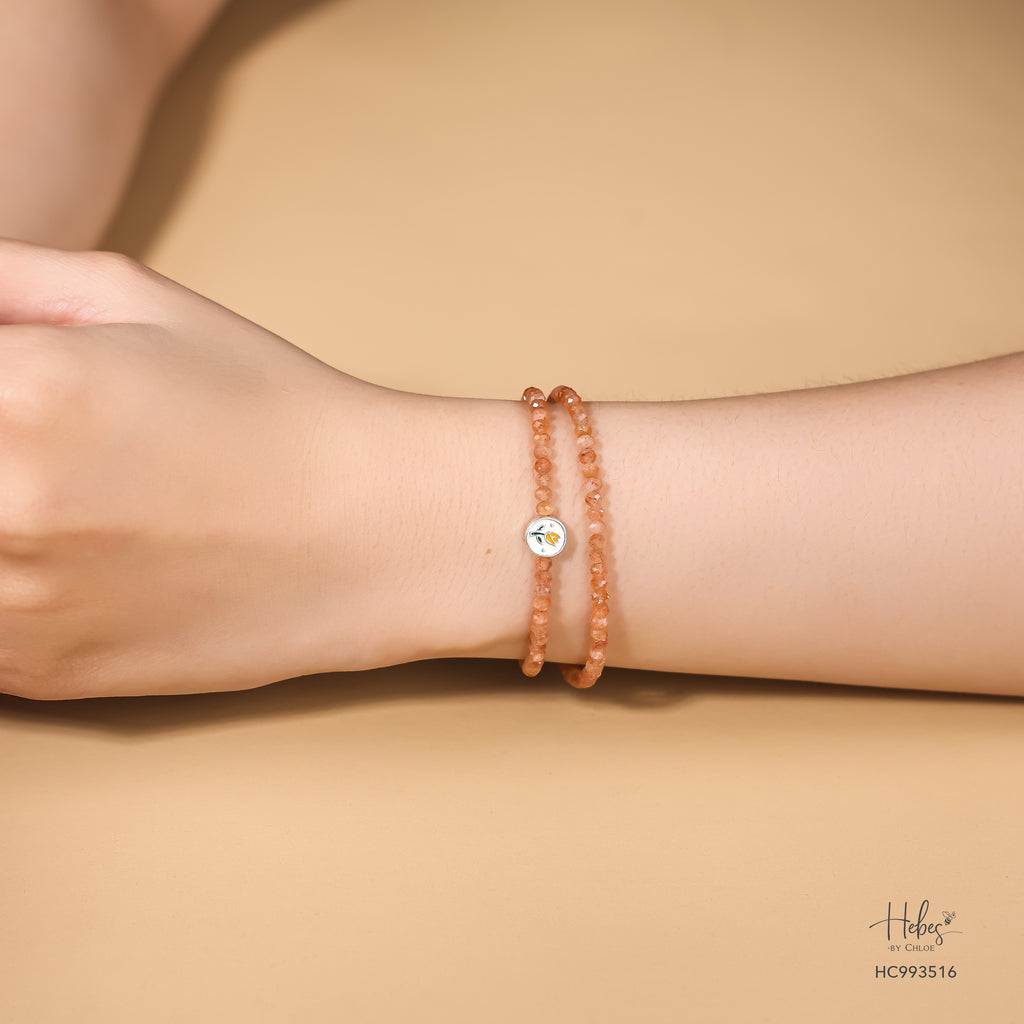 Glimmer Guiding Light Sunstone Bracelet 993516