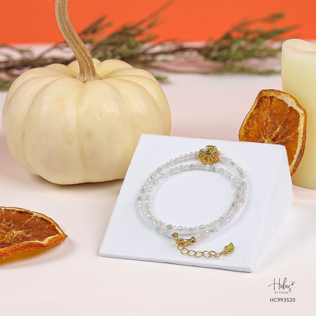 Glimmer Honey Glow Morganite Bracelet 993520