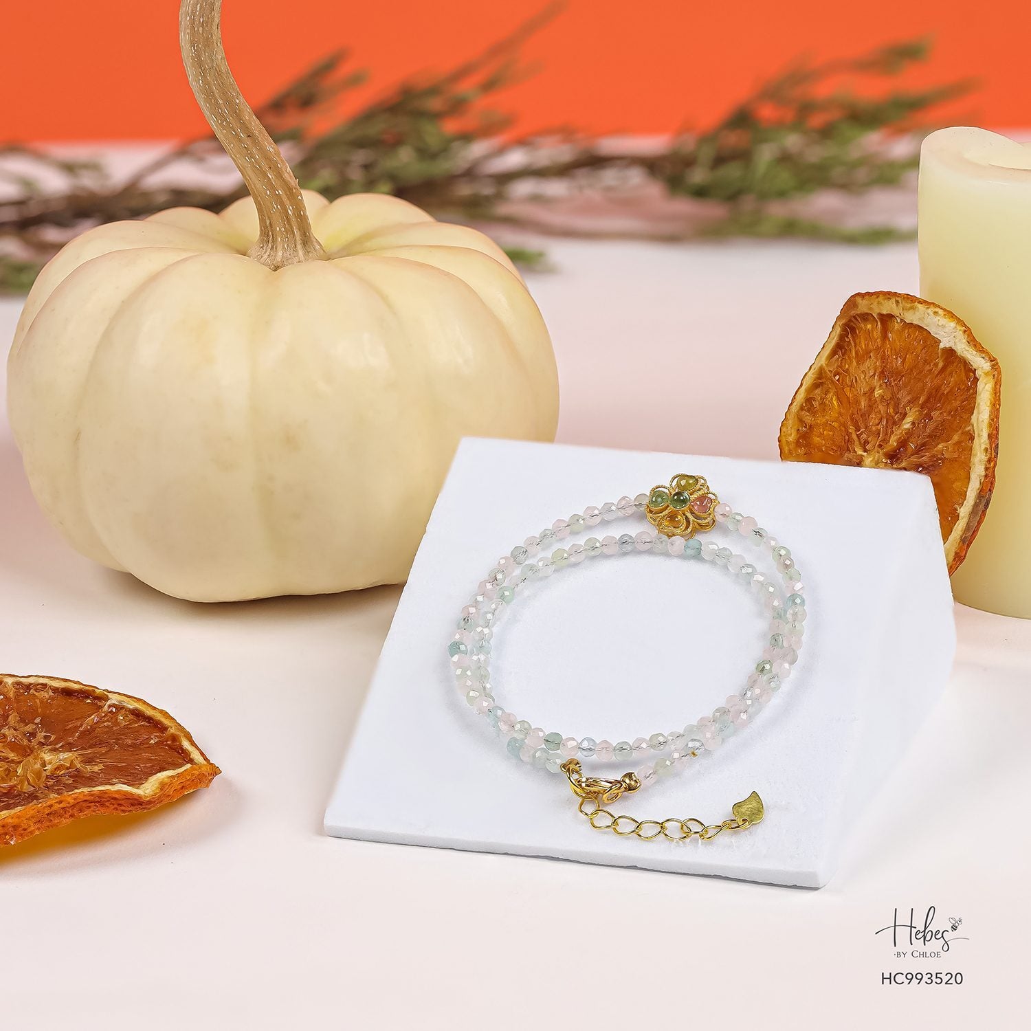 Glimmer Honey Glow Morganite Bracelet 993520