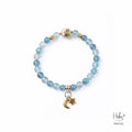 Aquamarine Starry Night Bracelet 994745