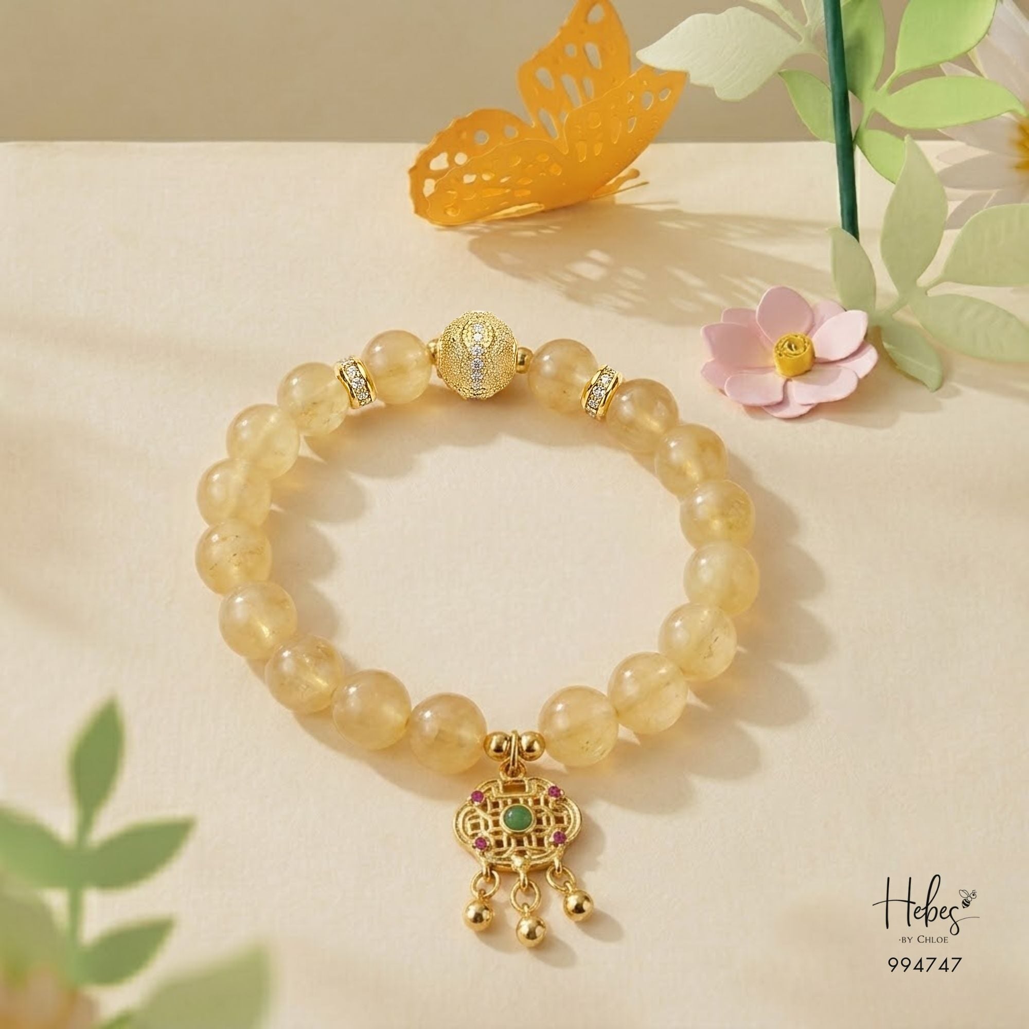 Yellow Jade Bracelet 994747