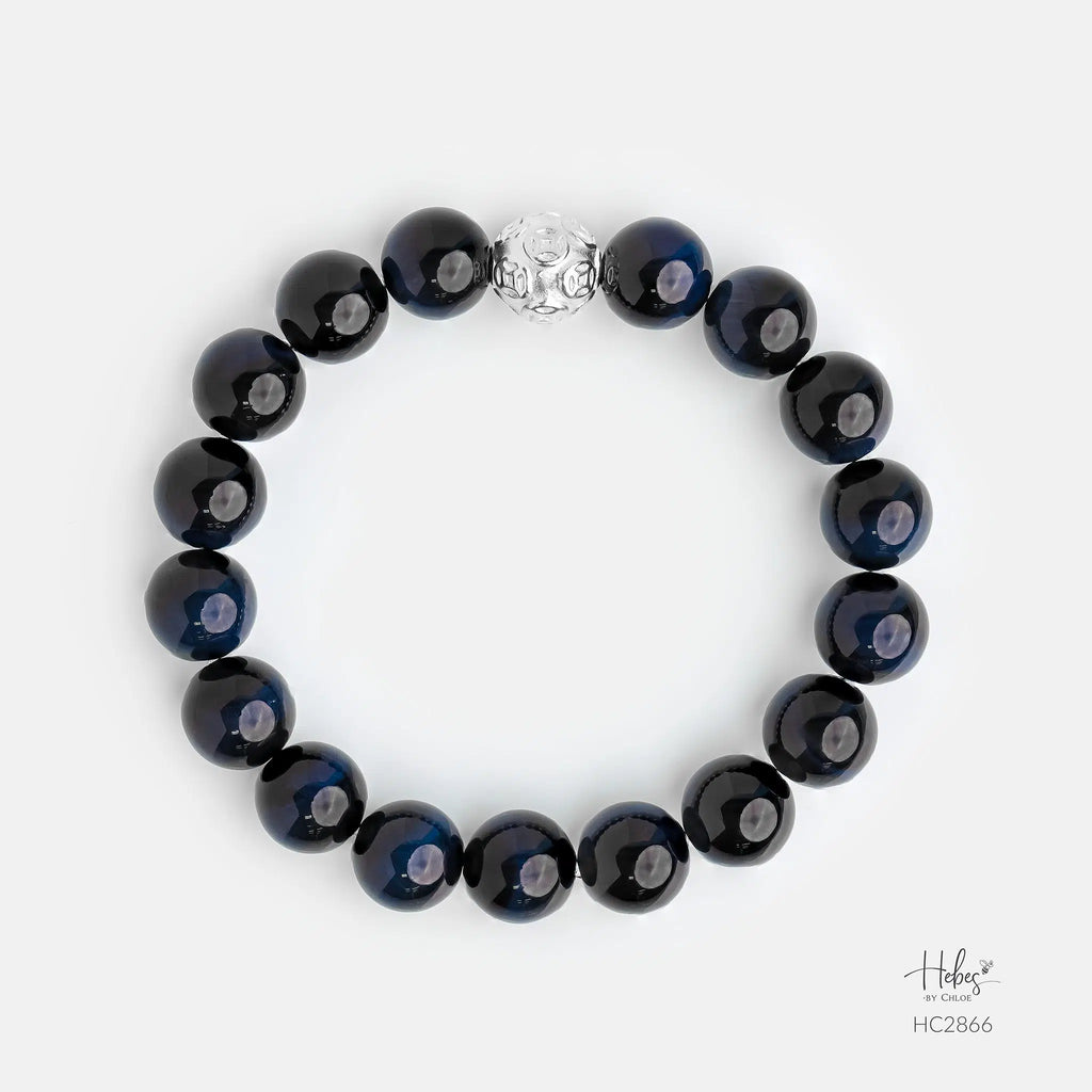 Hebes Blue Tiger Eye Bracelet HC2866