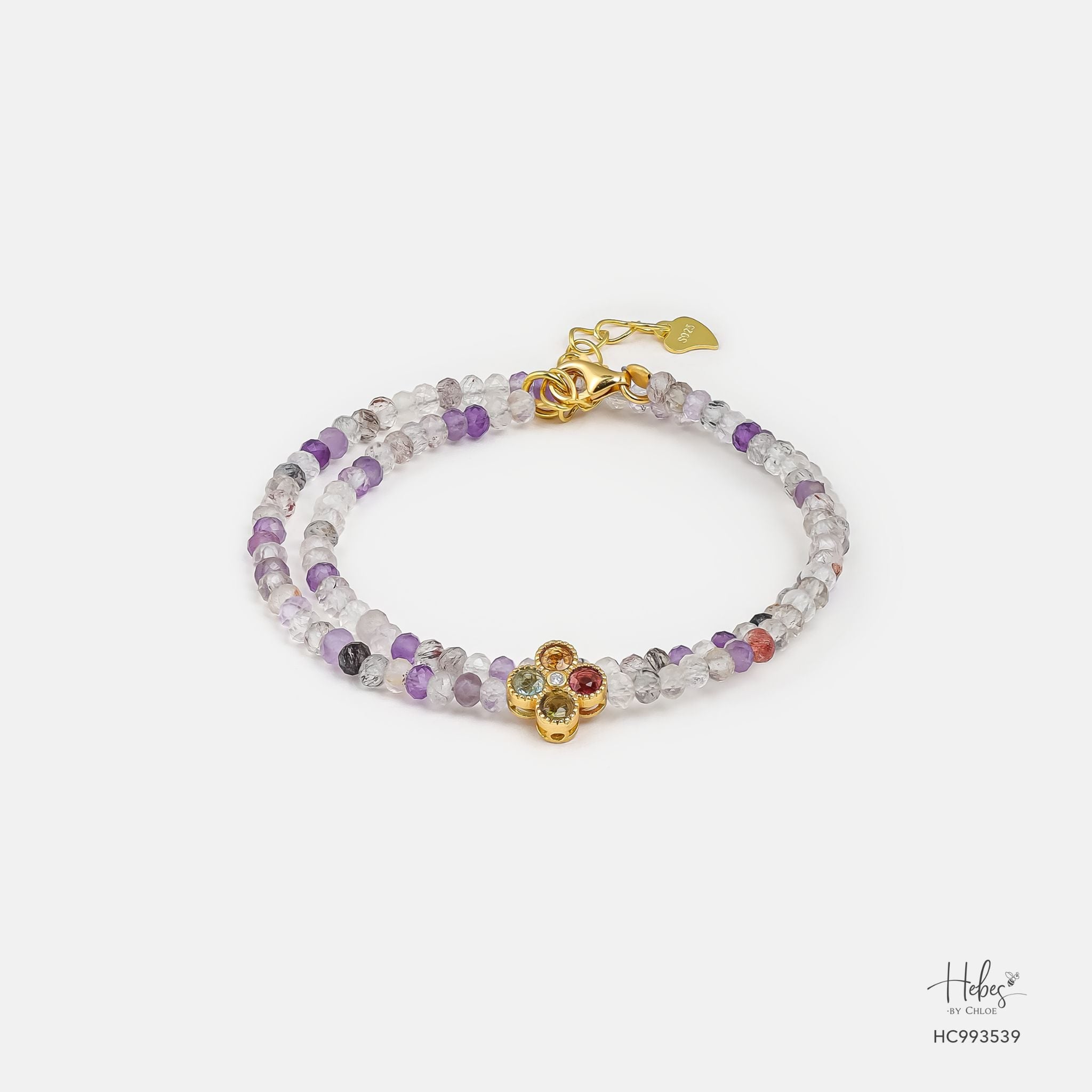 Glimmer Power Beam Super Seven Bracelet 993539