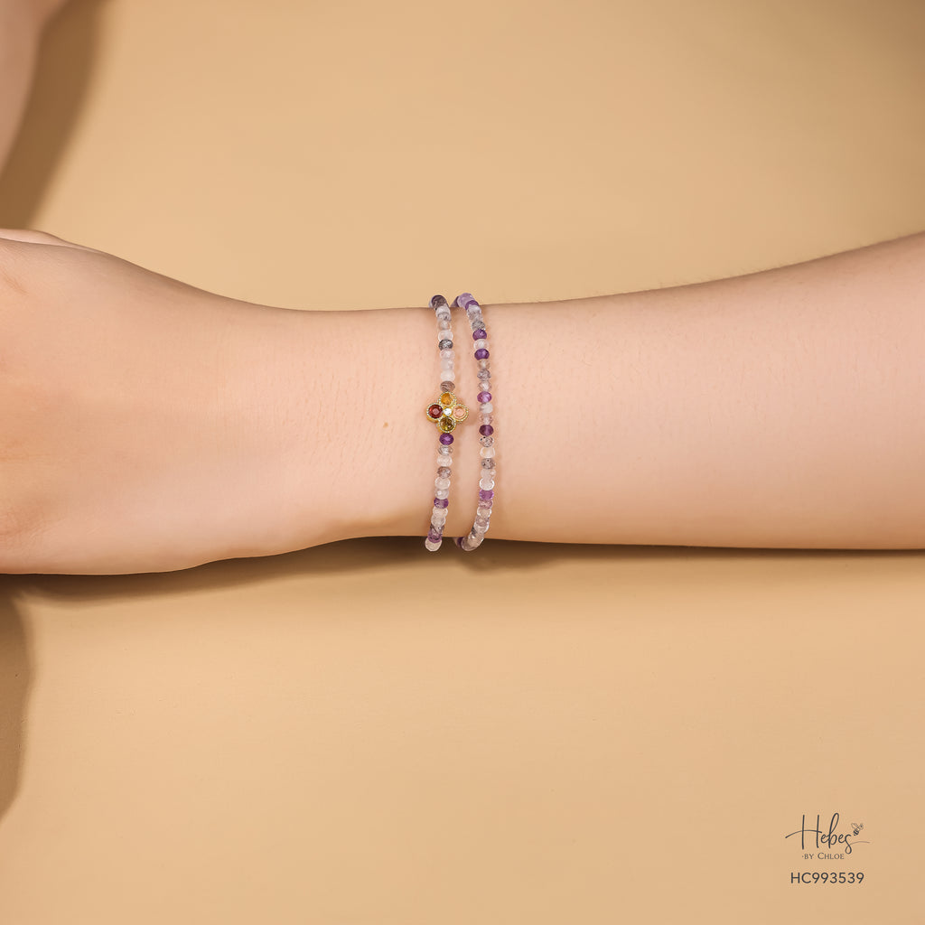Glimmer Power Beam Super Seven Bracelet 993539