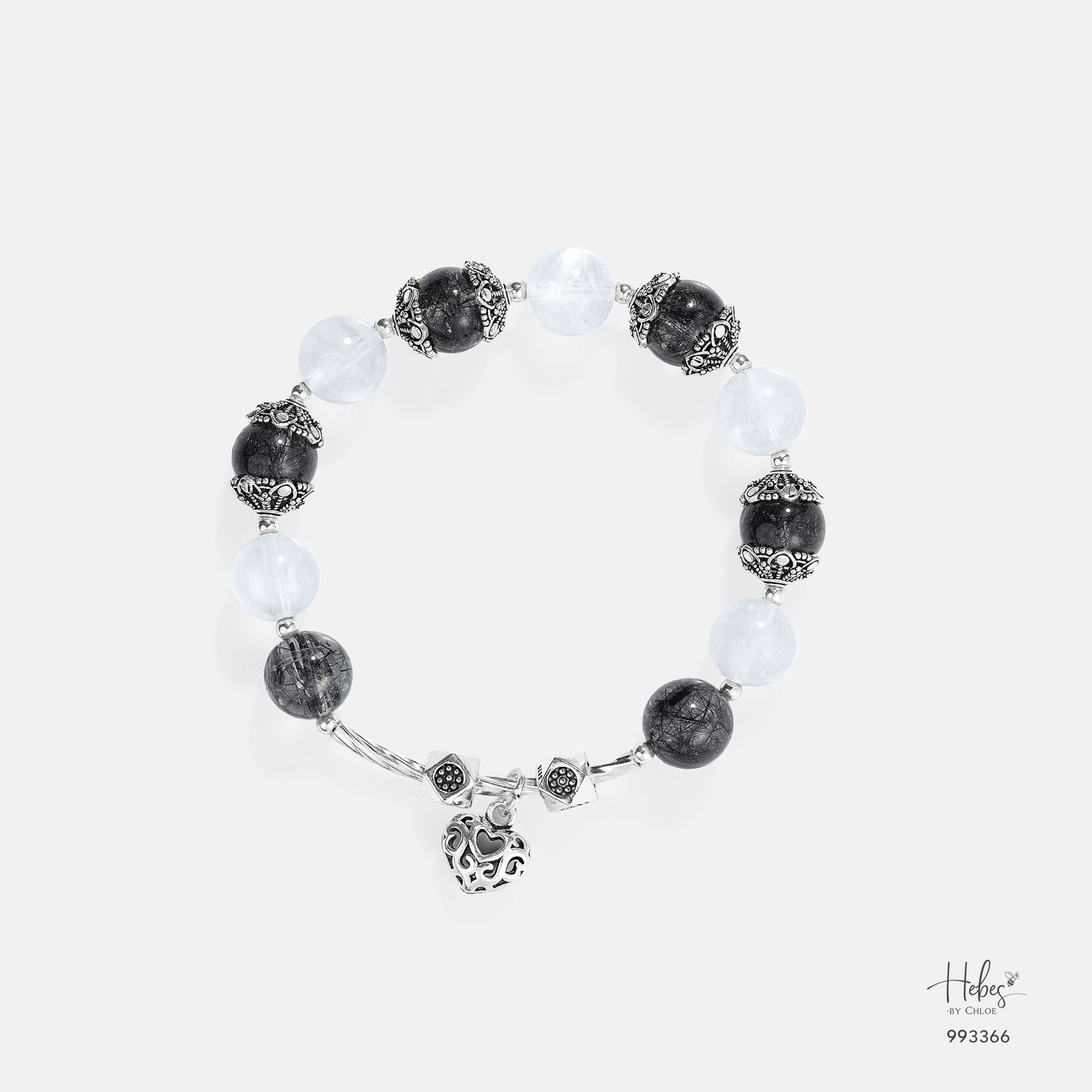 Autumn Glow Autumn Embrace Black Rutilated Quartz Bracelet 993366
