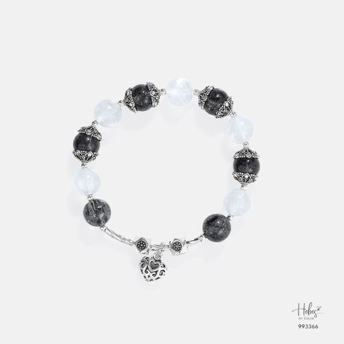 Autumn Glow Autumn Embrace Black Rutilated Quartz Bracelet 993366
