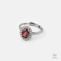 Garnet Ring 555444