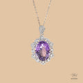 Amethyst Necklace 555459