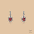 Ruby Earrings 555470