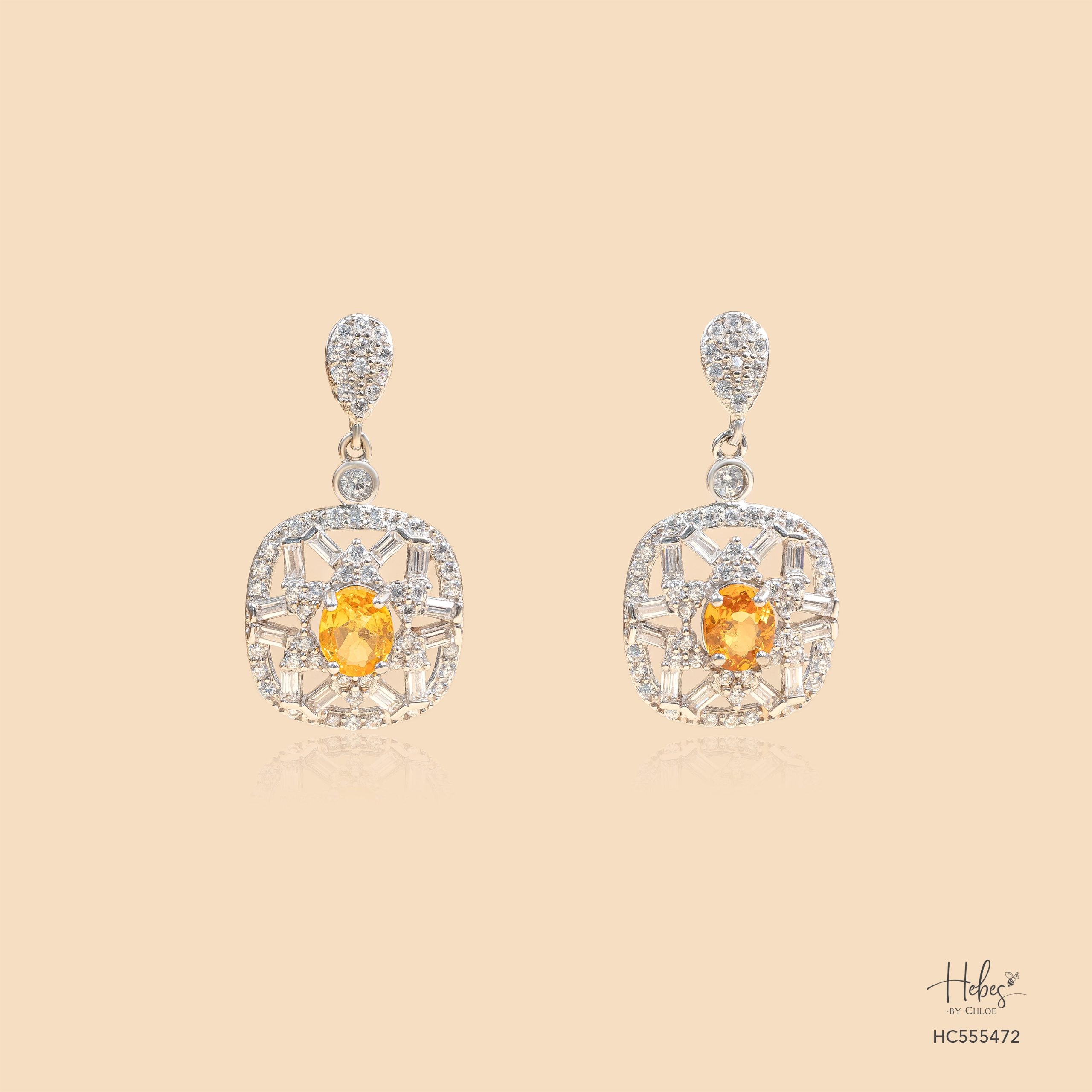 Garnet Earrings 555472