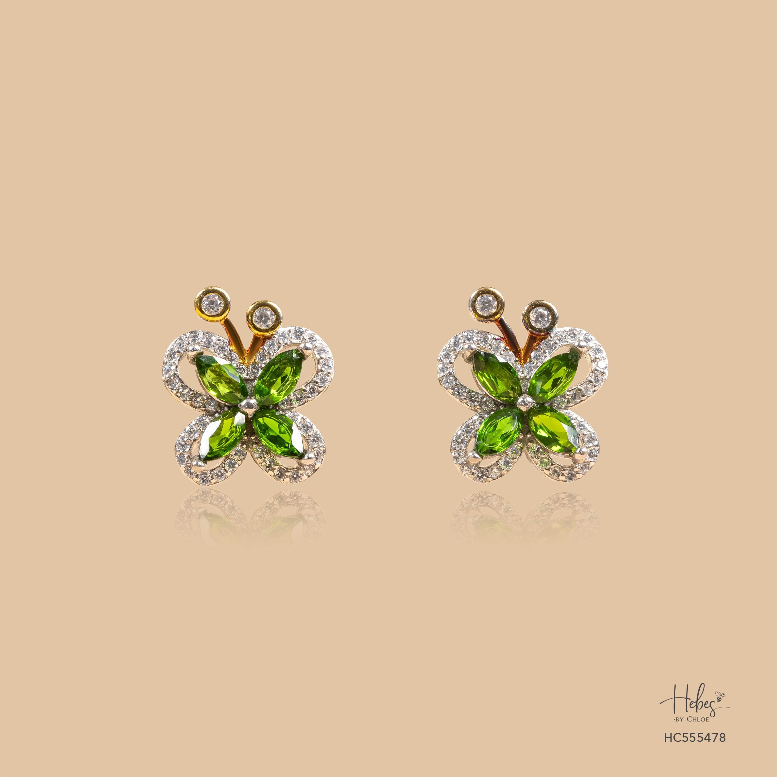 Diopside Earrings 555478