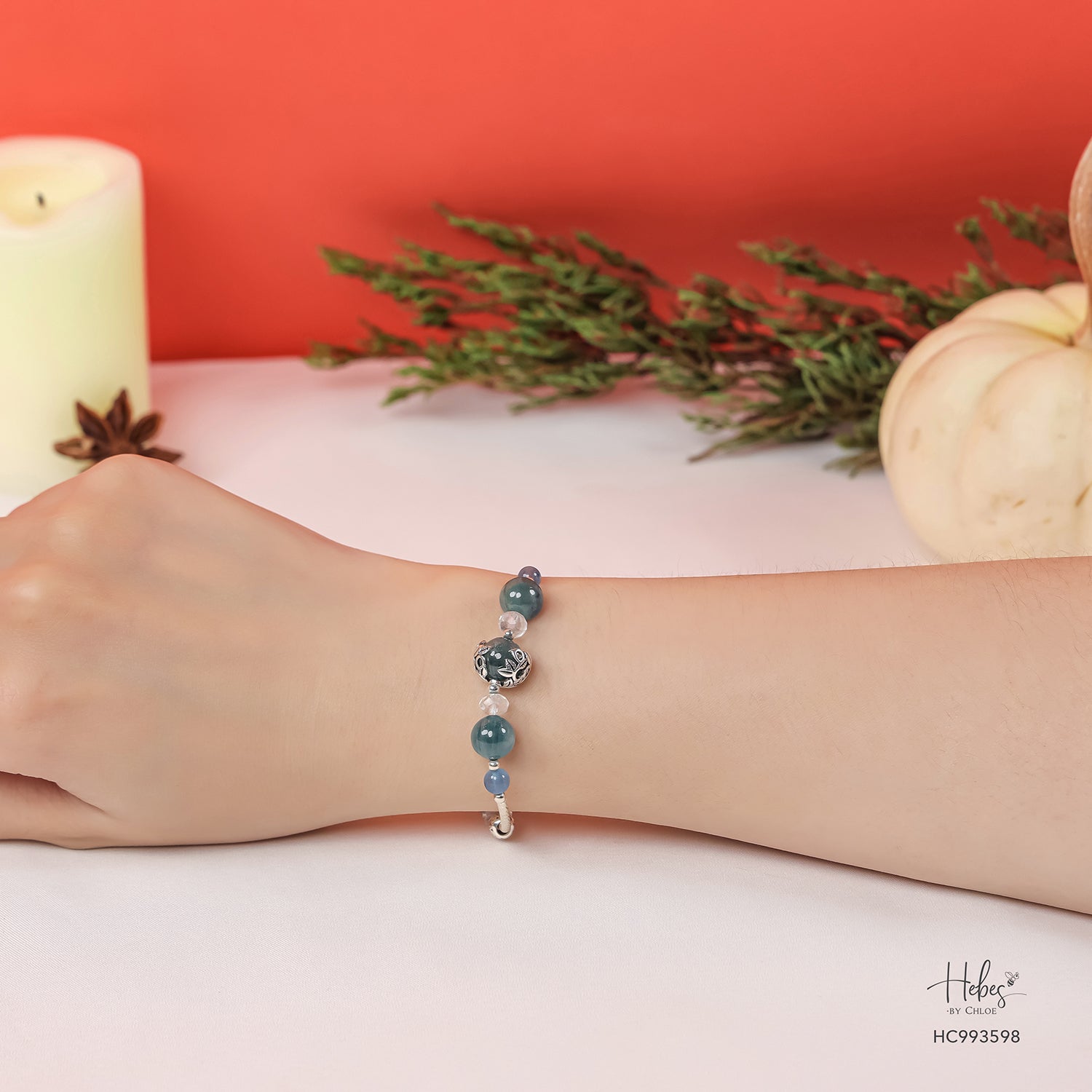 Grateful Heart Inner Clarity Jade Bracelet 993598