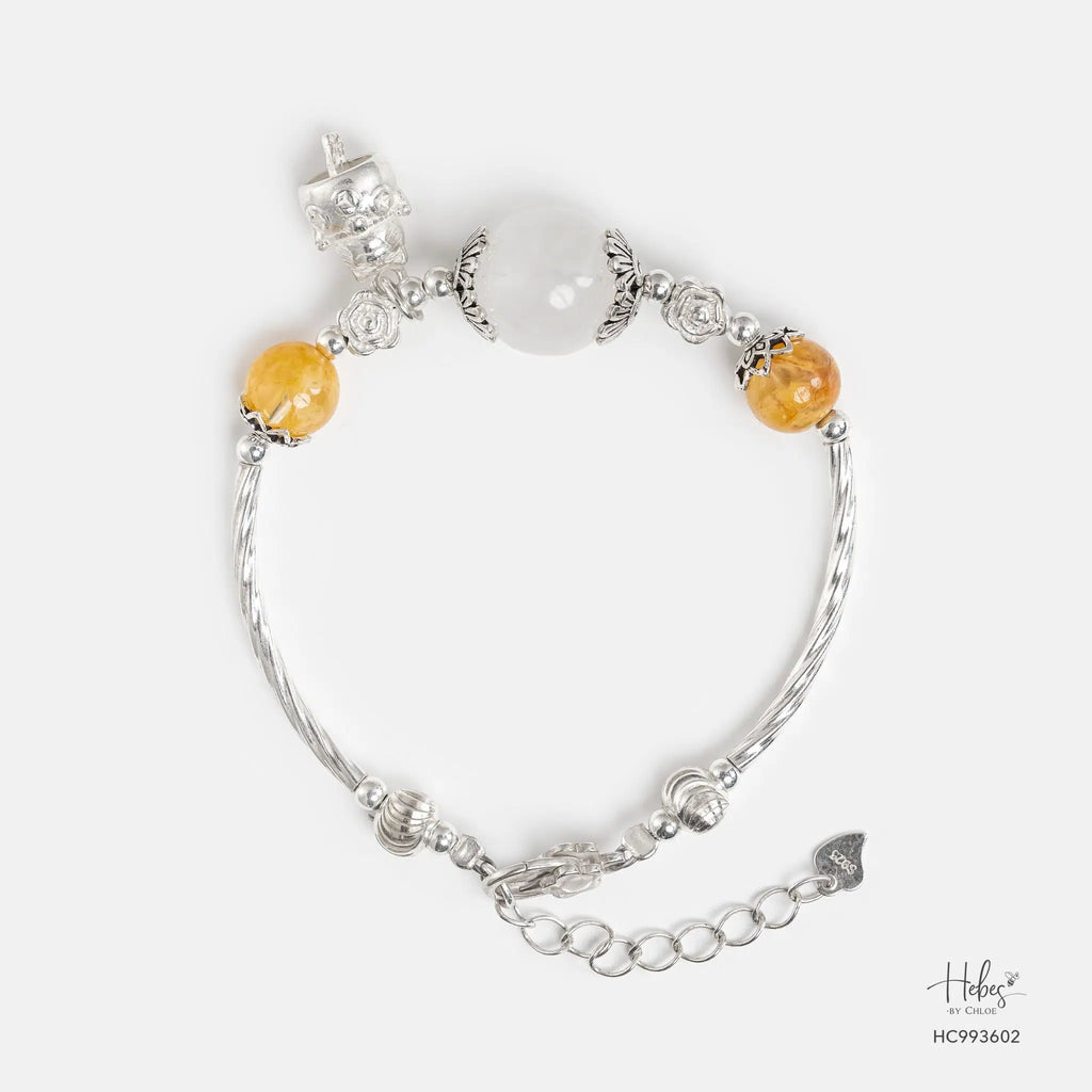 Grateful Heart True Wholeness Moonstone Bracelet 993602