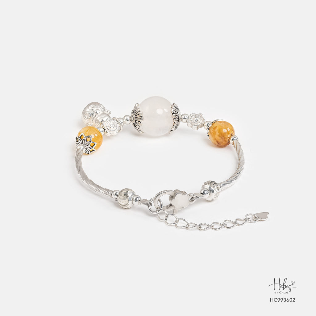 Grateful Heart True Wholeness Moonstone Bracelet 993602