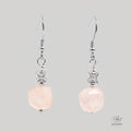 Winter Blessings Merry and Bright Rose Quartz Earrings 555501