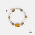 Yellow Rutilated Quartz Bracelet 993629