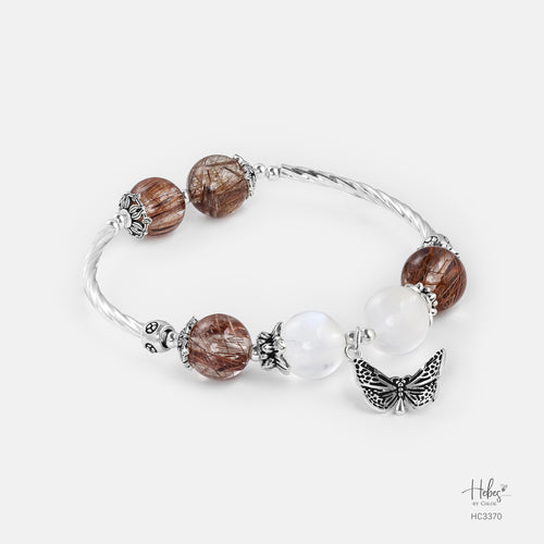 Abundance Collection Warmth Love Moonstone Bracelet