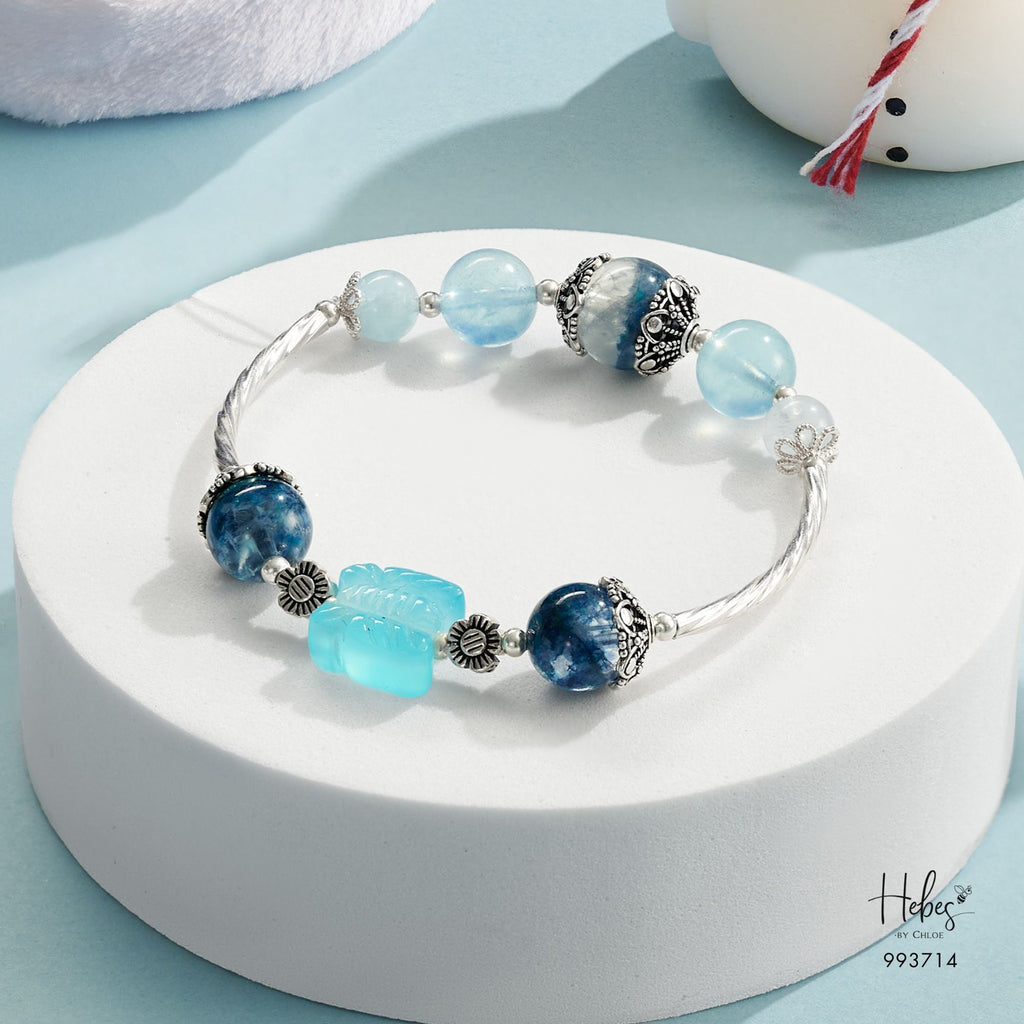Celestial Wishes Blue Lodolite Bracelet 993714
