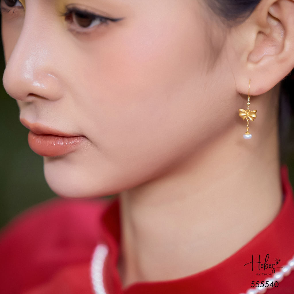 Freshwater Peal Earrings 555540