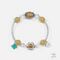 Angel Hair Golden Rutilated Quartz Bracelet 993778