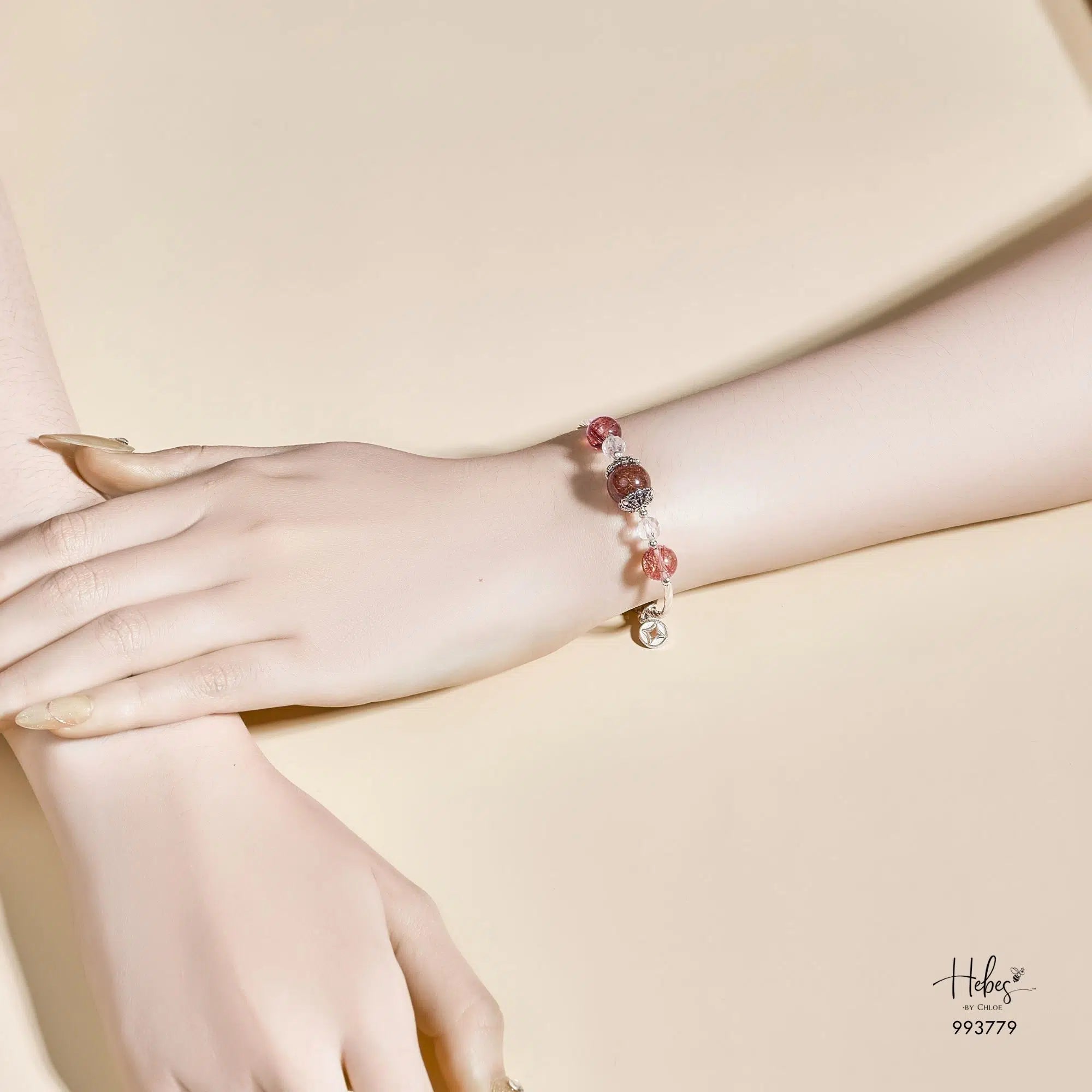 Angel Hair Red Rutilated Quartz Bracelet 993779