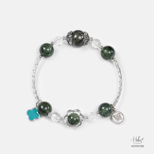 Angel Hair Green Rutilated Quartz Bracelet 993780
