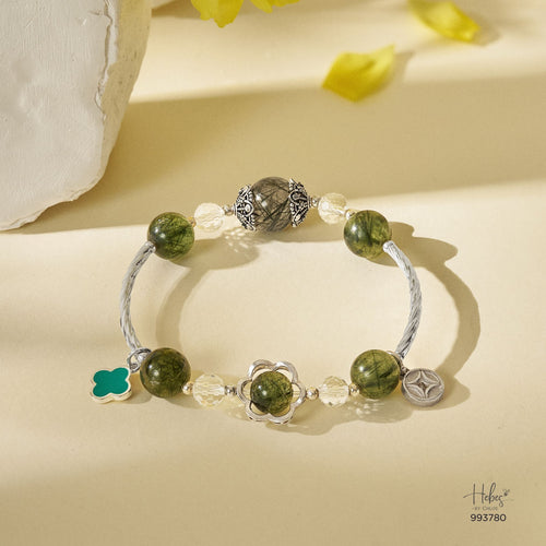 Angel Hair Green Rutilated Quartz Bracelet 993780