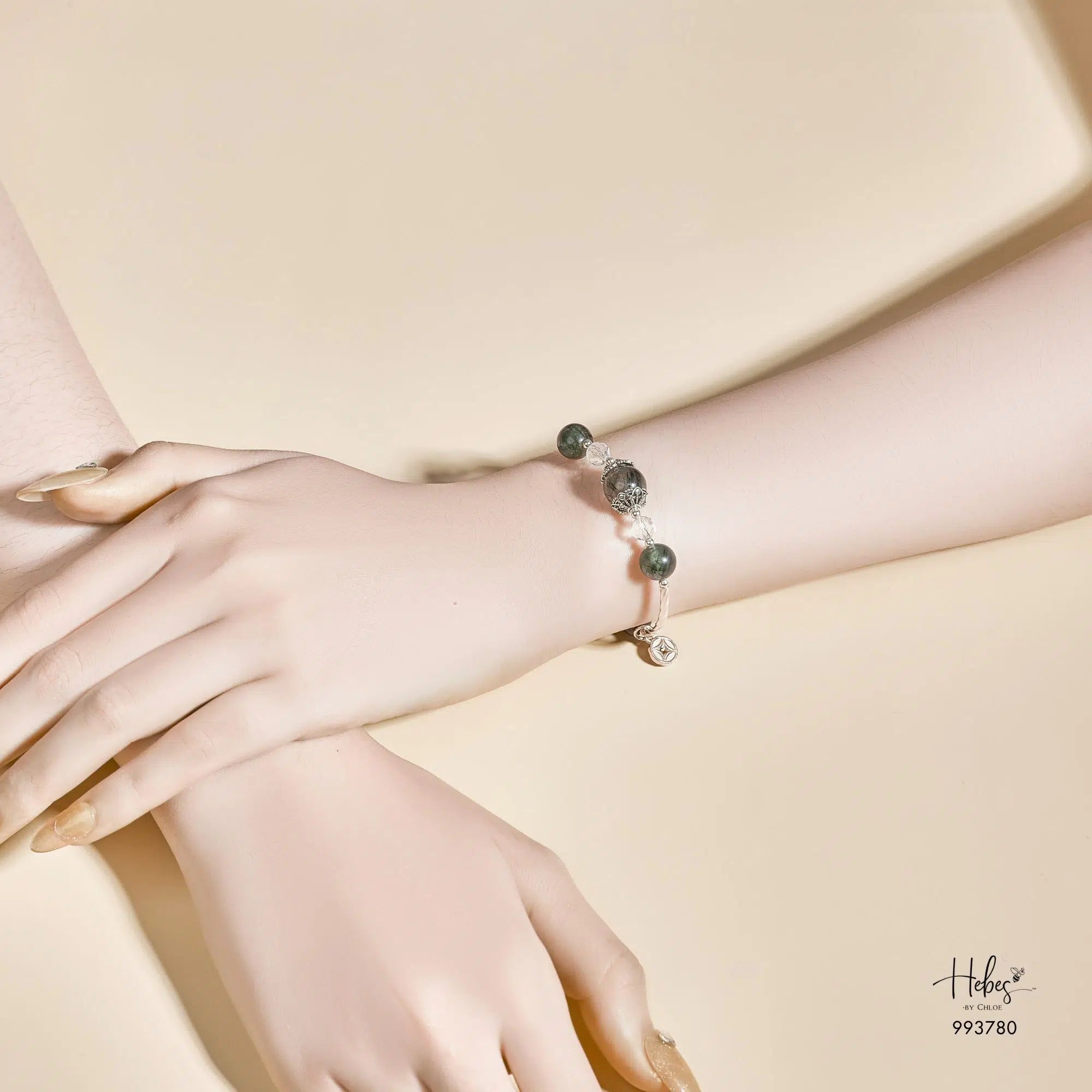 Angel Hair Green Rutilated Quartz Bracelet 993780