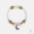 Abundance Collection Prosperity Magnet Rose Quartz Bracelet