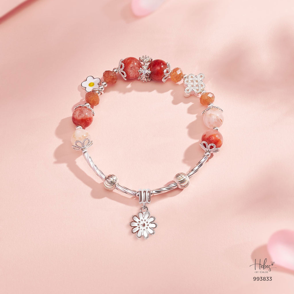 Blooming Lodolite Quartz Bracelet 993833