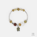 Spiritual Renewal Yellow Rutilated Quartz Bracelet 993838