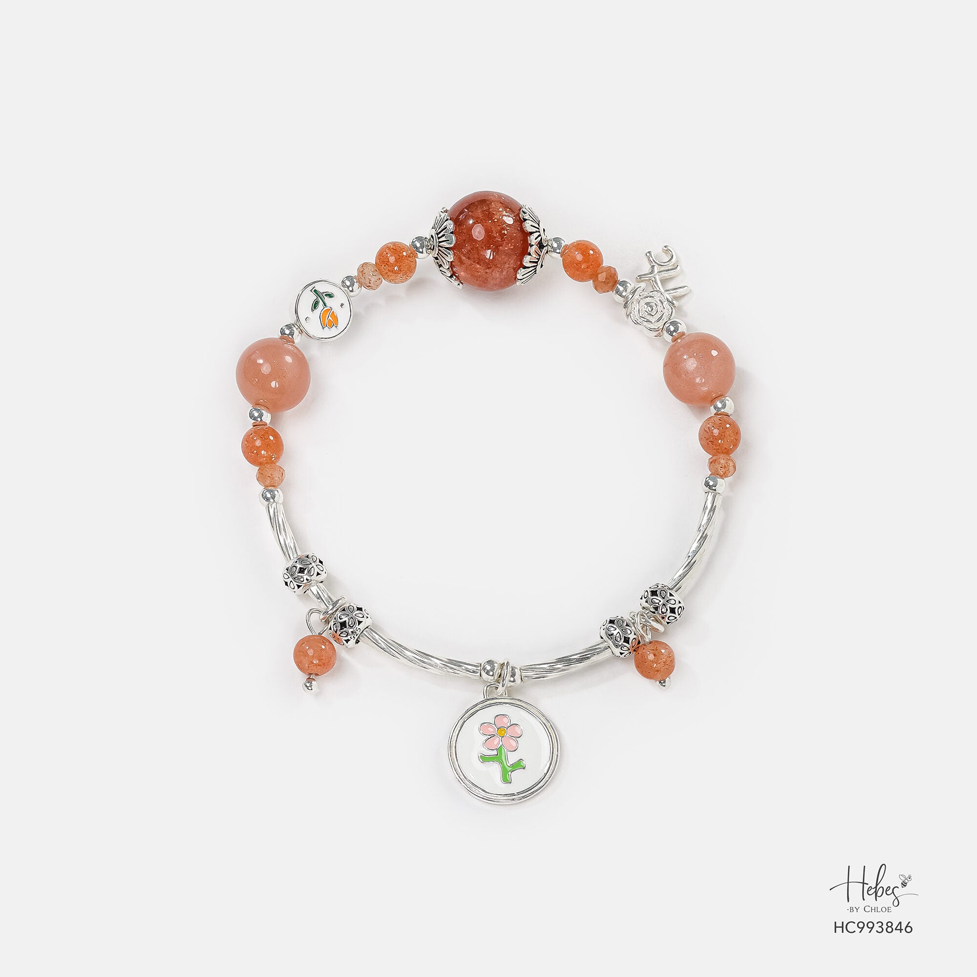 Earth Aura Sunstone Bracelet 993846