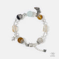 Earth Aura Yellow Lodolite Quartz Bracelet 993851