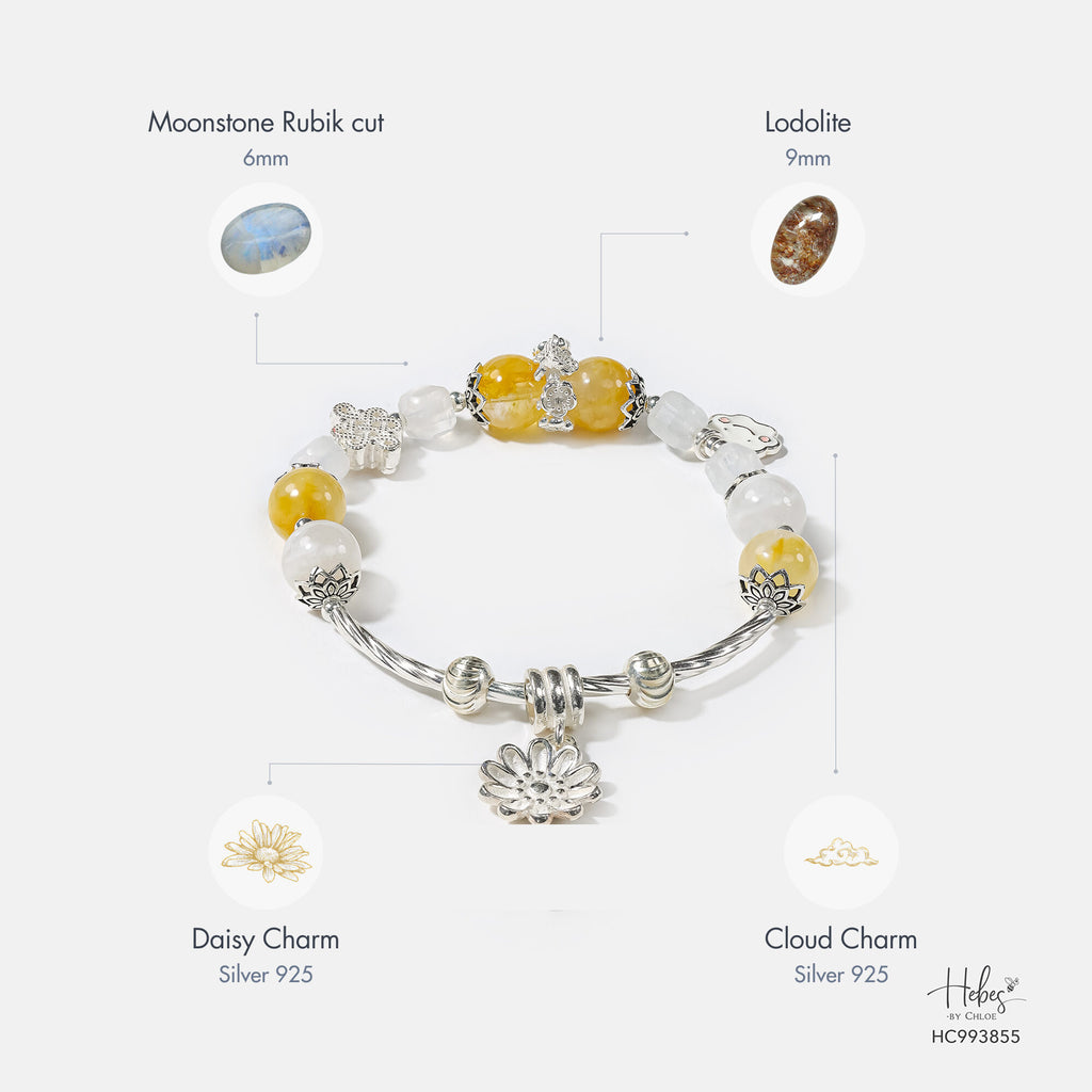Pure Delight Lodolite Quartz Bracelet 993855