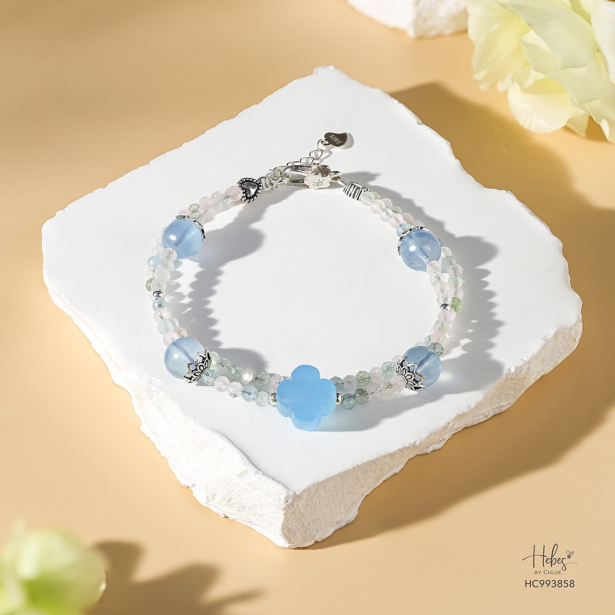 Glimmer Aquamarine Bracelet 993858