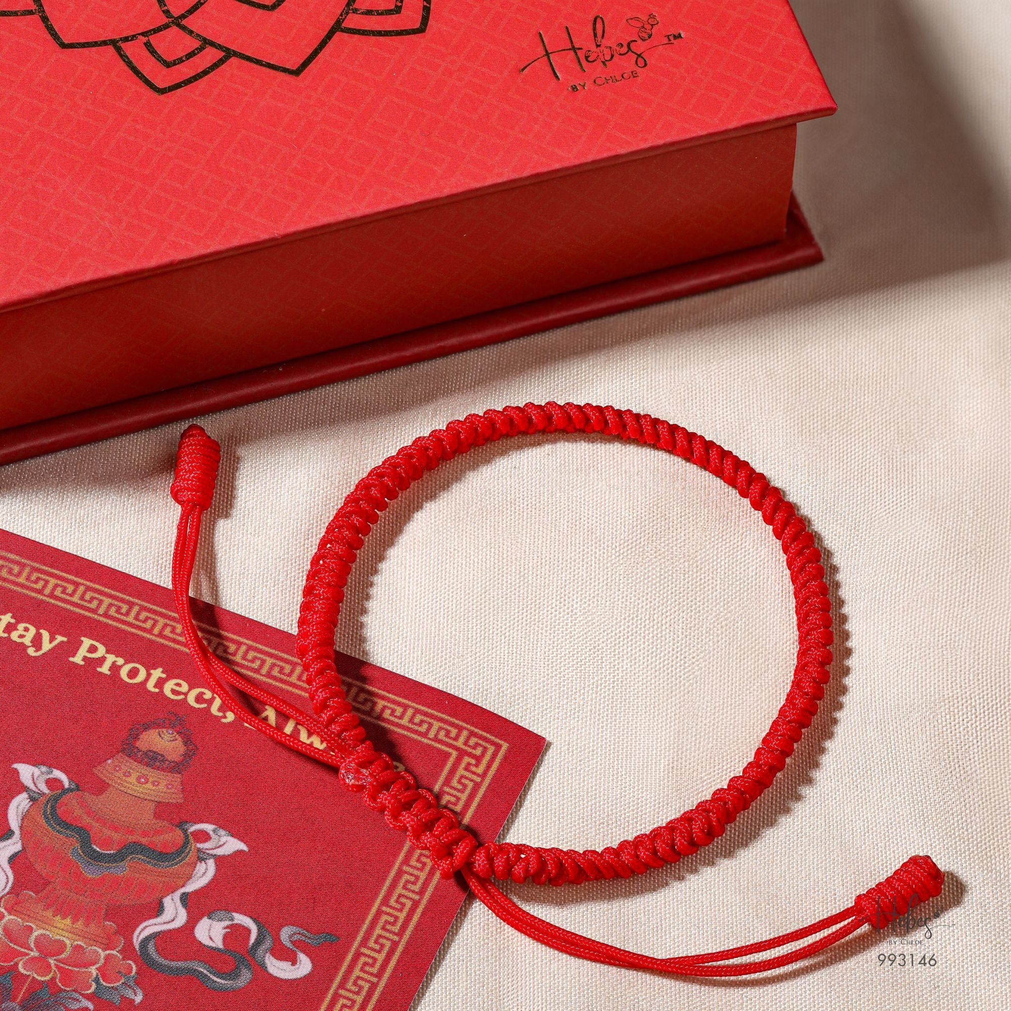 Hebes Red Lucky String HC3146