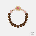 Vietnamese Agarwood Rose Quartz Bracelet 993872