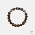 Vietnamese Agarwood Black Rutilated Quartz Bracelet (10mm) 993878