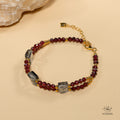 Ocean Depth Black Rutilated Quartz Bracelet 993935