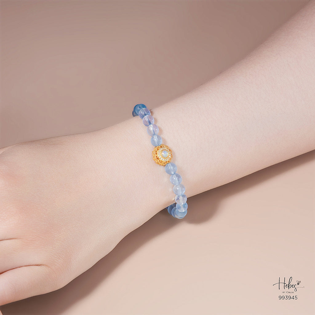 Glimmer Aquamarine Bracelet 993945