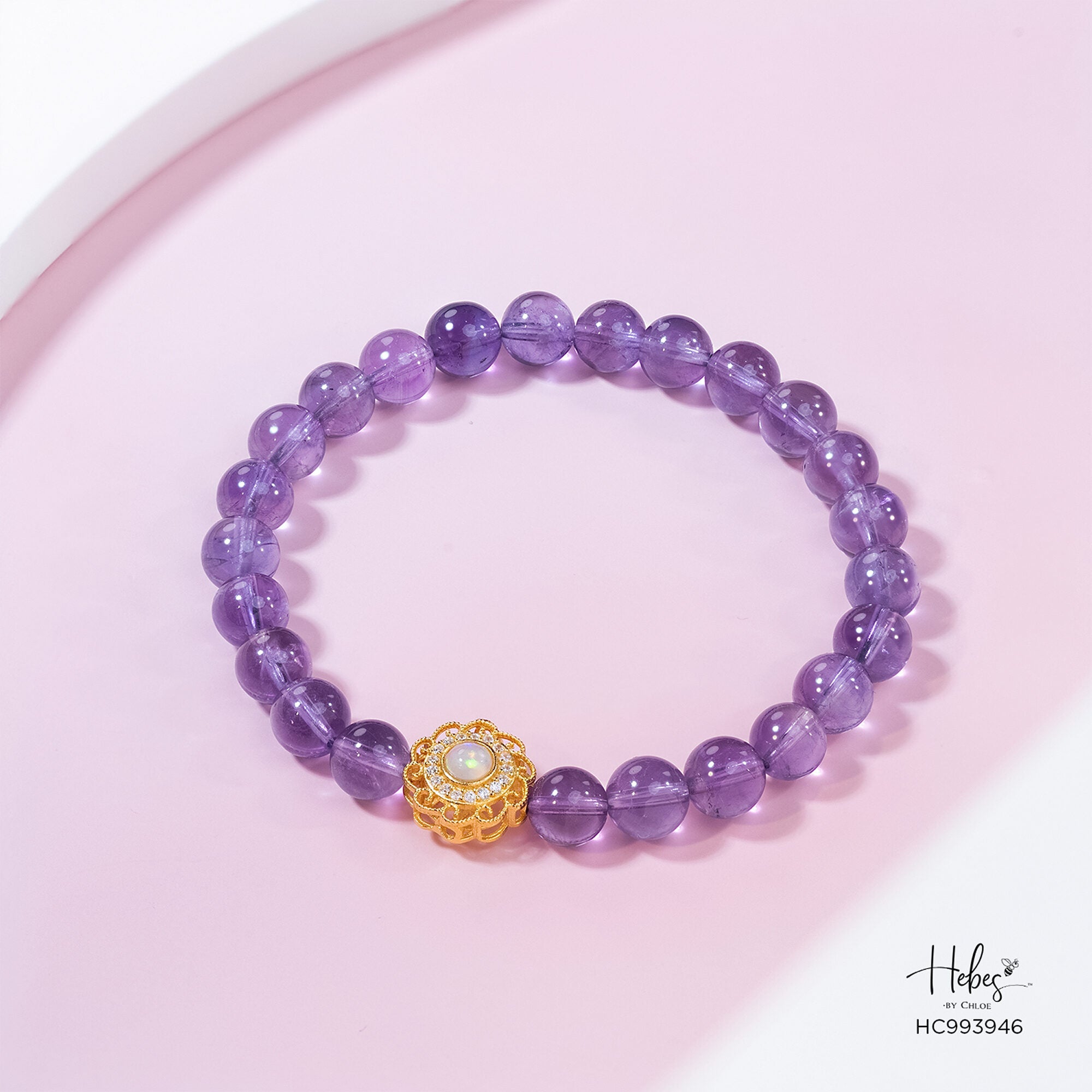 Glimmer Amethyst Bracelet 993946