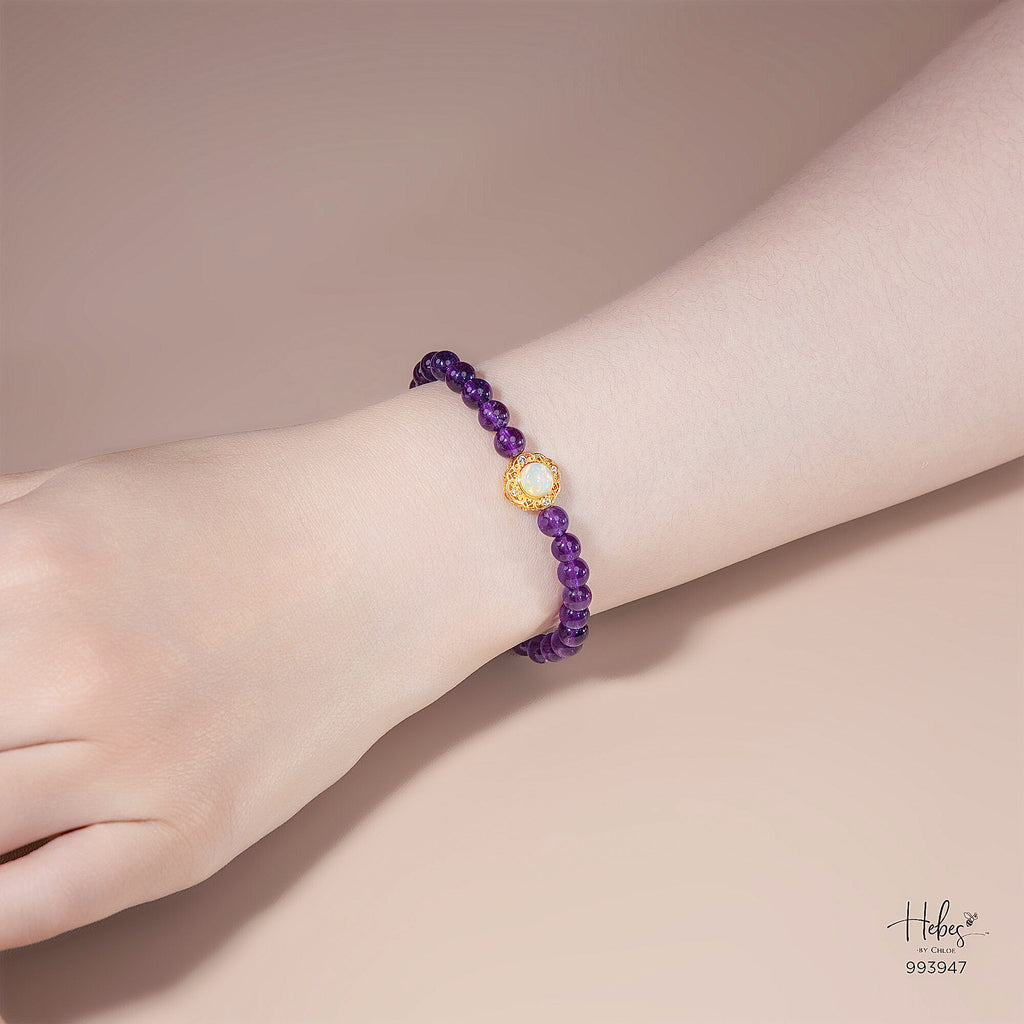 Glimmer Amethyst Bracelet 993947