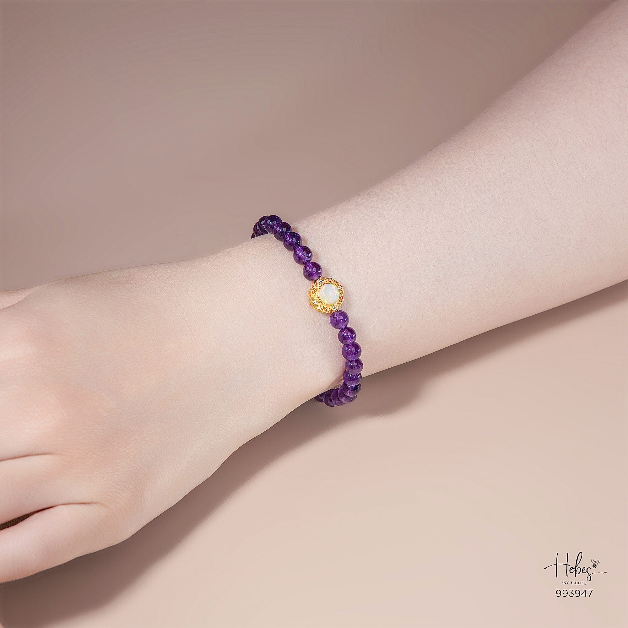 Glimmer Amethyst Bracelet 993947