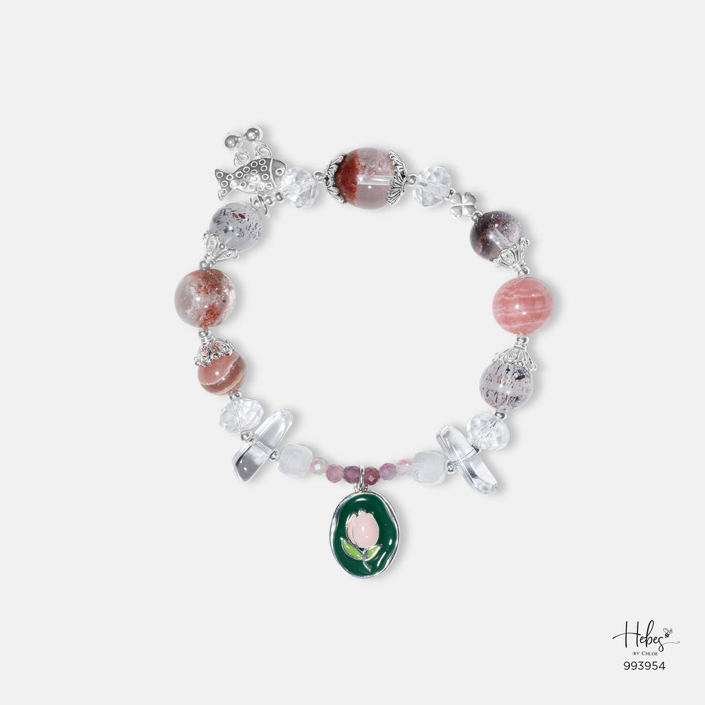 Summer Retreat Lodolite Quartz Bracelet 993954