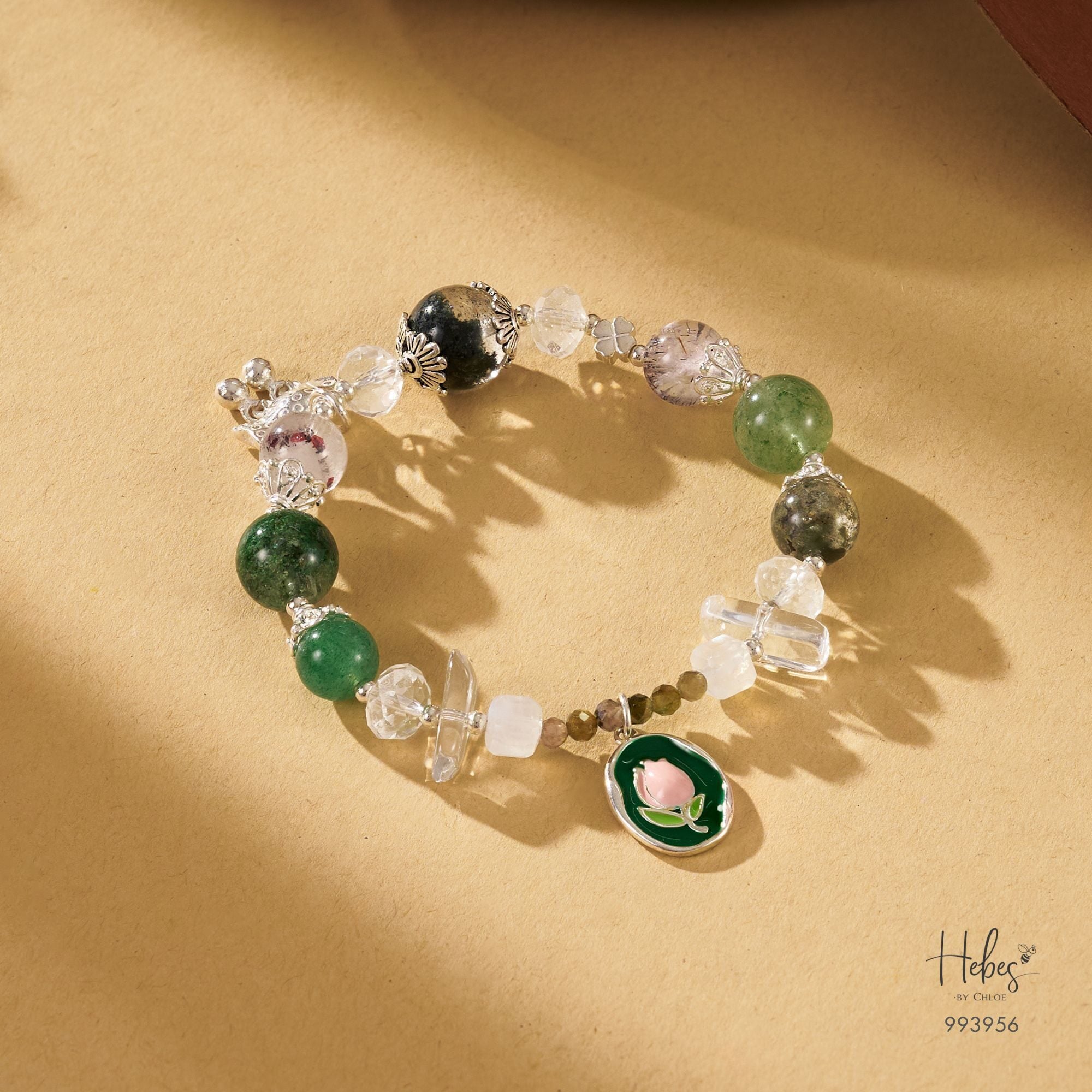 Summer Retreat Lodolite Quartz Bracelet 993956
