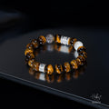 The Emperor Tiger Eye with Agate Bracelet 993974