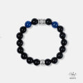 The Emperor Black Tourmaline with Kyanite Bracelet 993975