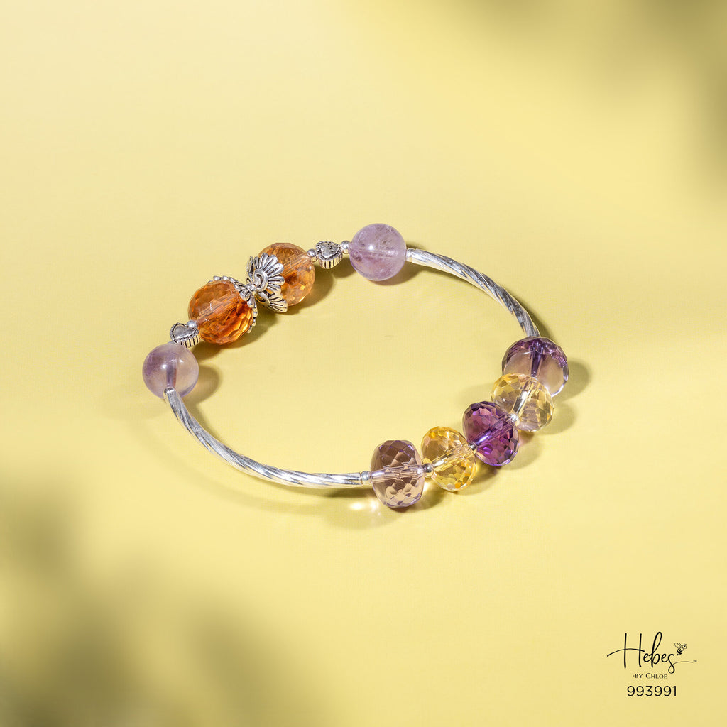 Citrine x Amethyst Bracelet 993991