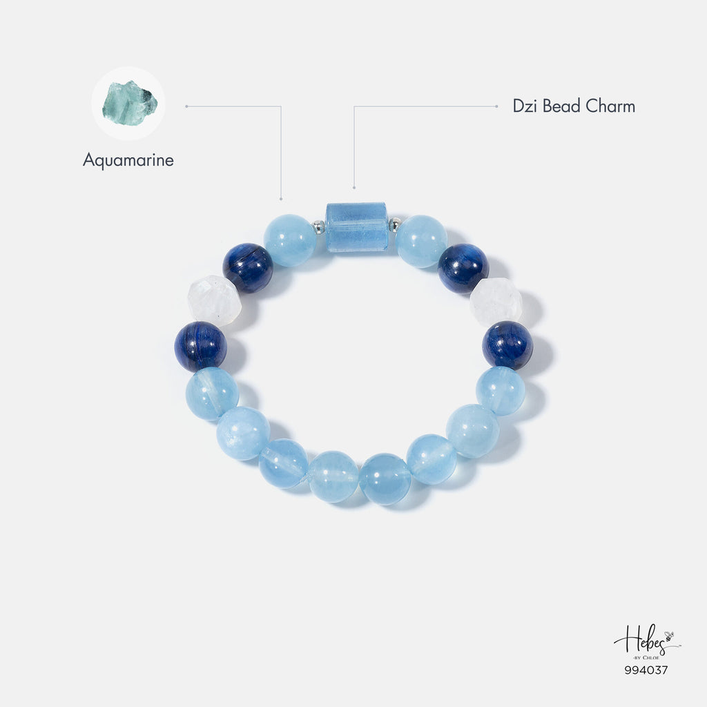 Throat Chakra Aquamarine Bracelet 994037