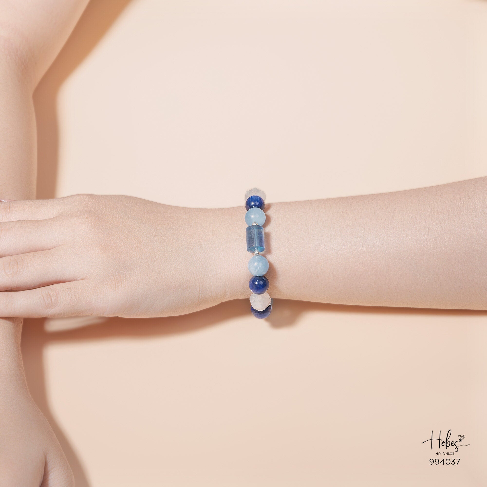 Throat Chakra Aquamarine Bracelet 994037
